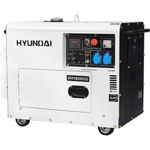 Дизельний генератор Hyundai DHY 8500SE фото 1