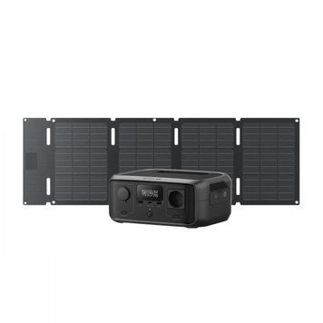 Комплект Зарядна станція River 3 UPS та Сонячна панель 45W (Type-C) фото 1