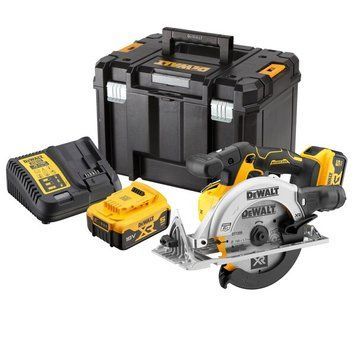 Пила дисковая аккумуляторная бесщёточная DeWALT DCS565P2 фото 1