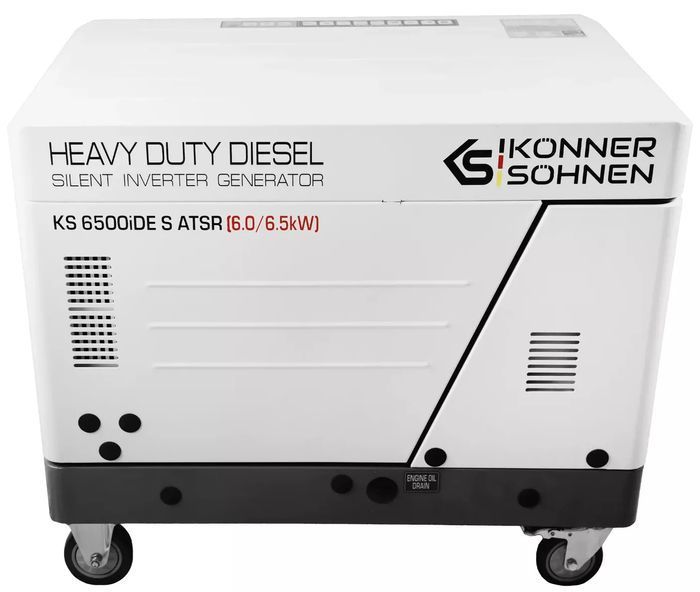 Дизельный инверторный генератор Konner&Sohnen KS 6500iDE S ATSR фото 4