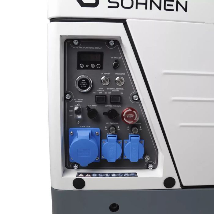 Дизельный инверторный генератор Konner&Sohnen KS 6500iDE S ATSR фото 10