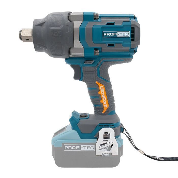 Акумуляторний гайковерт PROFI-TEC PPTW20020 (20 В, безщітковий двигун, 2000 Нм, хвостовик 3/4&Prime;) без АКБ та ЗП, КЕЙС фото 4