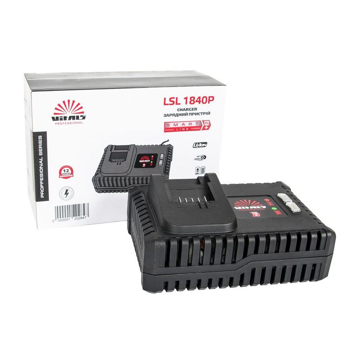 Зарядний пристрій для акумуляторів Vitals Professional LSL 1840P SmartLine фото 4