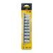 Набір насадок Sigma Torx 1/2&raquo; 9шт на планці CrV (6086961)