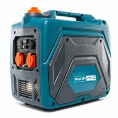 Генератор інверторний PROFI-TEC IGS2500 Silent, 2,0/2,2 кВт, 220V, Type-C+USB фото 1