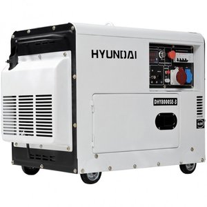 Дизельний генератор Hyundai DHY 8500SE-3 фото 1