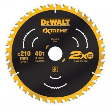 Диск пильний EXTREME DeWALT DT20433 фото 1