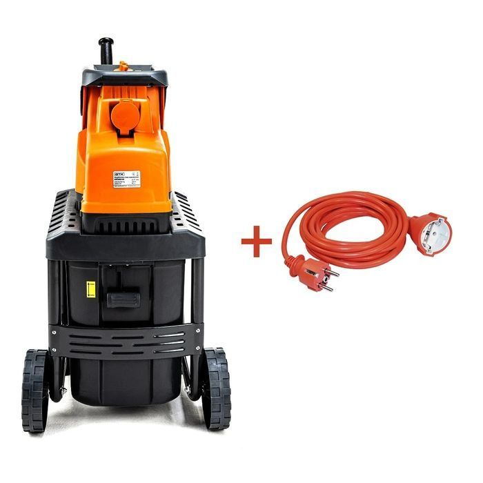 Садовый измельчитель GTM DS2800/45 KIT + удлинитель 10м (DS2800/45_KIT+ext.cord) фото 3