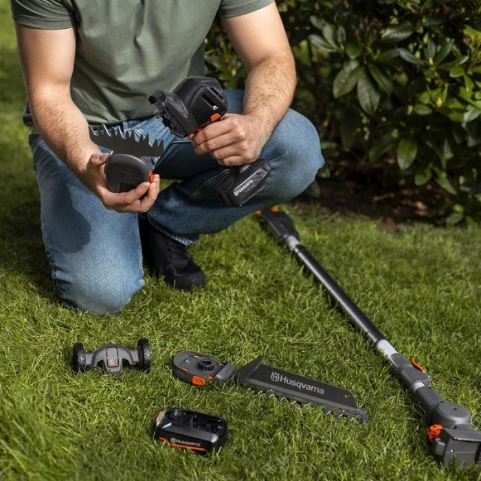 Ножницы аккумуляторные Husqvarna Aspire S20-P4A+штанга без АКБ и ЗУ (9707167-02) фото 4