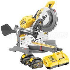 Пила торцовочная аккумуляторная DeWALT DHS780T2A фото 1