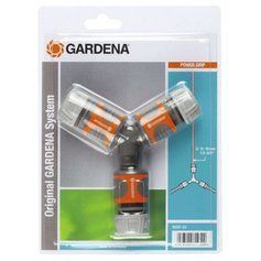 Комплект коннекторов Gardena с тройником 13 мм 1/2 (18287-20) фото 1