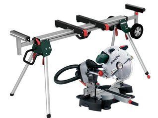 Торцювальна пилка Metabo KGS 315 Plus + стіл Metabo KSU 401 фото 1
