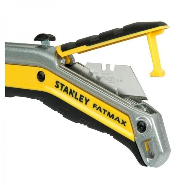 Ніж FATMAX EXO RETRACTABLE KNIFE завдовжки 190 мм з висувним трапецевидним лезом STANLEY FMHT0-10288 фото 2