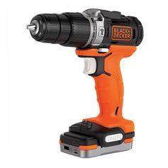 Дриль-шуруповерт акумуляторна безщіткова ударна BLACK+DECKER BDCHD12S1 фото 1