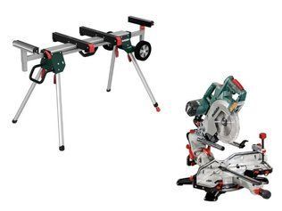 Торцювальна пилка Metabo KGSV 72 Xact Sym + стіл Metabo KSU 251 фото 1