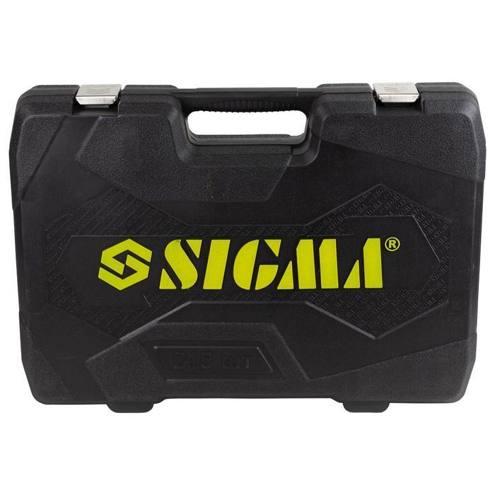 Набор насадок торцевых и бит Sigma 1/4" 3/8" 1/2" 216 шт CrV (6003841) фото 5