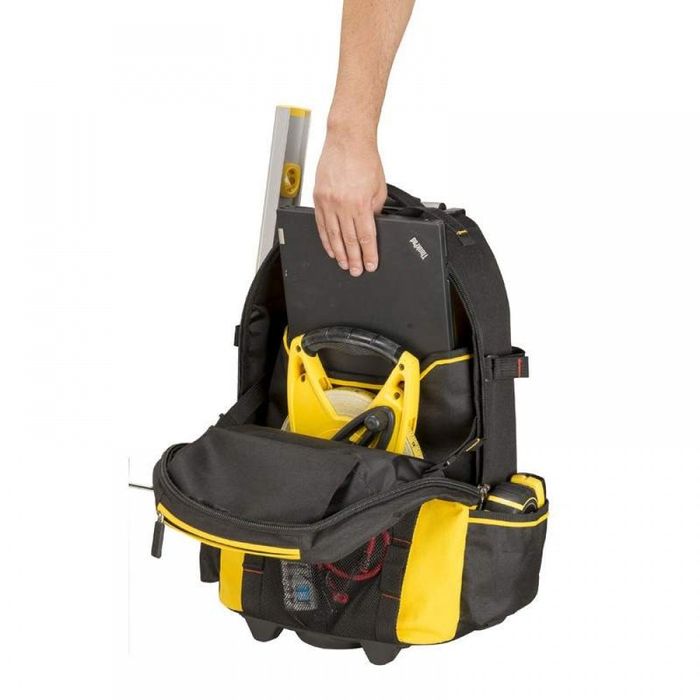 Рюкзак FatMax з колесами для зручності транспортування та зберігання інструменту STANLEY 1-79-215 фото 1