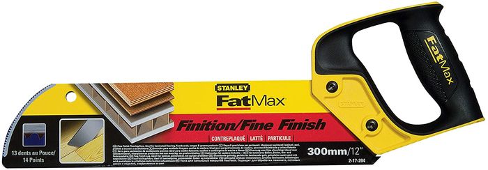 Ножівка FatMax® довжиною 300 мм для роботи по дошці для підлоги STANLEY 2-17-204 фото 4