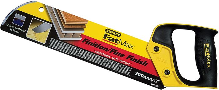 Ножівка FatMax® довжиною 300 мм для роботи по дошці для підлоги STANLEY 2-17-204 фото 3