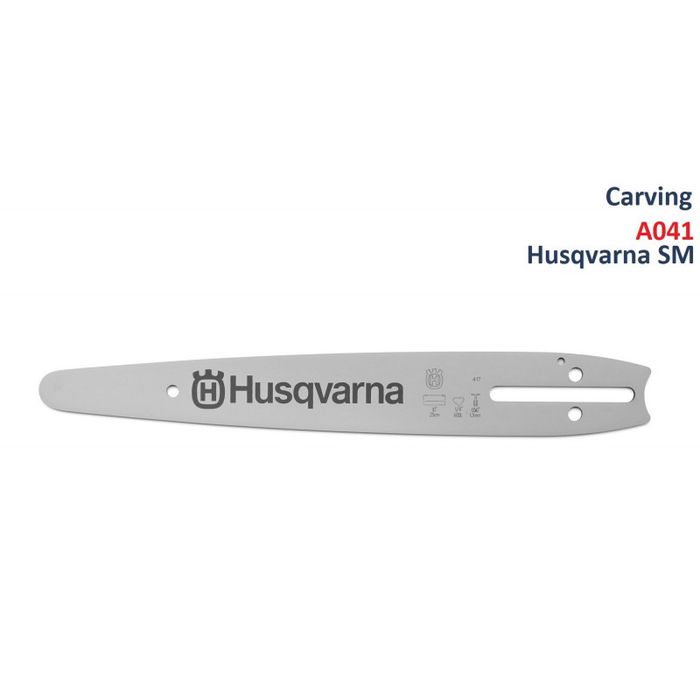 Пильна шина Husqvarna Carving 10"/25 см, 1/4", 1.3 мм, A041, HN, 60DL (5058915-60) фото 1