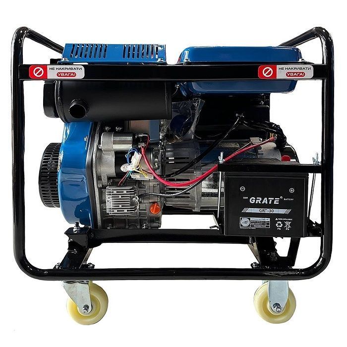 Генератор дизельний PROFI-TEC PE-5500DE фото 2