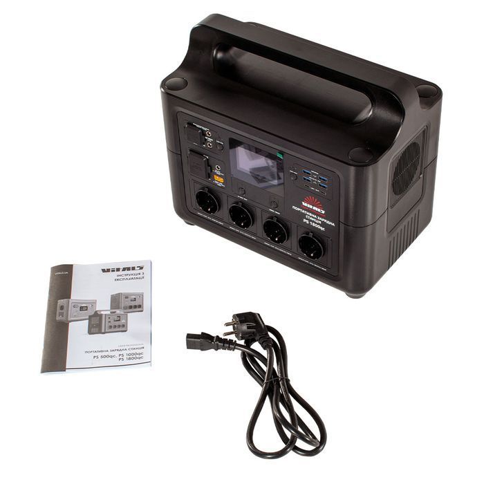 Портативная аккумуляторная станция Vitals Professional PS 1800qc 223638 фото 6
