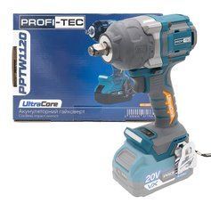 Акумуляторний гайковерт PROFI-TEC PPTW11020 UltraCore (без акумулятора та зарядного пристрою) фото 1