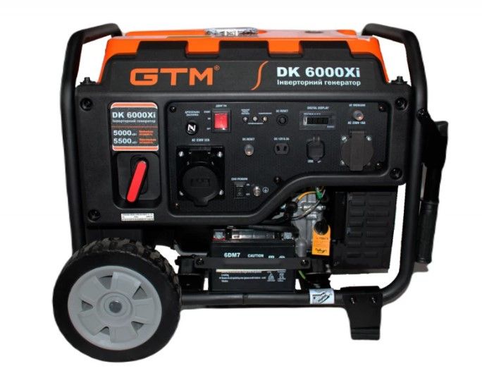 Инверторный генератор GTM DK6000Xi (34058) фото 2