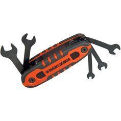 Набір ключів BLACK+DECKER, 5 шт, комбіновані гайкові фото 1