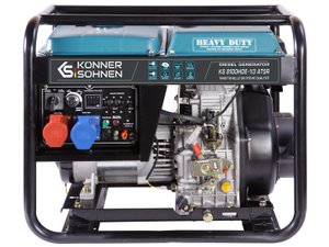 Дизельний генератор Könner & Söhnen KS 8100HDE-1/3 ATSR фото 1