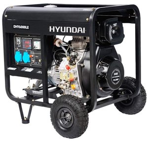 Дизельний генератор Hyundai DHY 6000LE фото 1