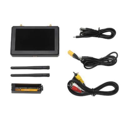 FPV-монітор Skyzone M5F 800&times;480 5.8 ГГц 56CH L/X Band з DVR фото 4