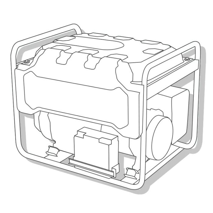 Генератор бензиновый инверторный EnerSol EPG-5500IO фото 1