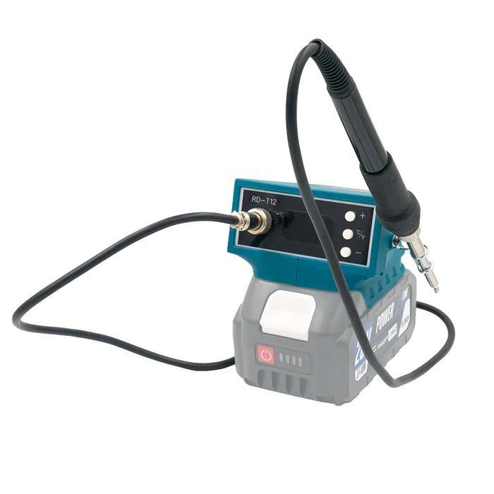 Аккумуляторный гибридный паяльник PROFI-TEC RD-T12 POWERLine (без аккумулятора и зарядного устройства) фото 2