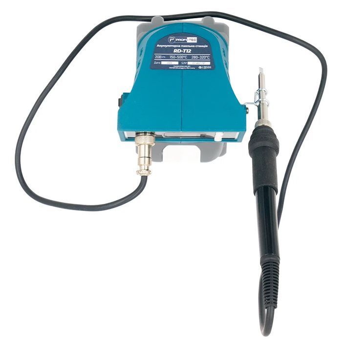 Аккумуляторный гибридный паяльник PROFI-TEC RD-T12 POWERLine (без аккумулятора и зарядного устройства) фото 6
