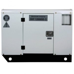 Дизельний генератор Hyundai DHY 12000SE-3 фото 1