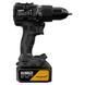 Дриль-шурупокрут DeWALT, McLaren F1 TEAM SPECIAL EDITION, безщітковий ударний, XR Li-Ion 18 В 4 Аг, 90 Нм, 0-650/0-2000 об/хв, 0-11050/0-34000 уд/хв., патрон 13 мм швидкозатискний, кількість швидкостей - 2, вага 1.34 кг, 2 акумулятори, зарядний пристрій,