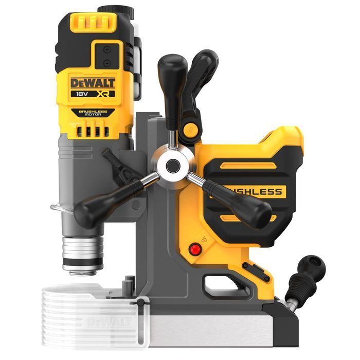 Верстат свердлильний акумуляторний безщітковий DeWALT з електромагнітним тримачем, XR Li-Ion 18 В, 2 швидкості (130-420 об/хв та 250-810 об/хв), макс. діаметр свердління 50 мм, вага 14.4 кг фото 2