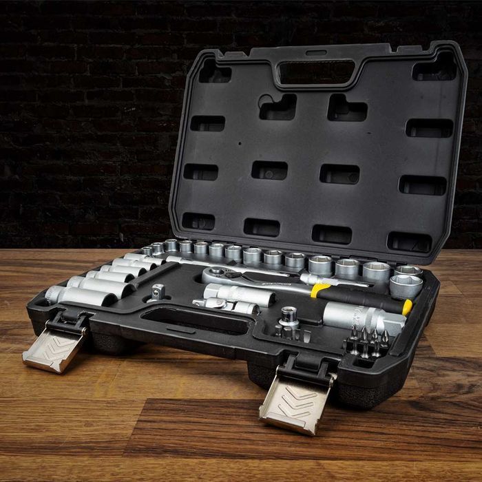Набор насадок торцевых и бит Sigma 3/8" 39 шт CrV (6003601) фото 9