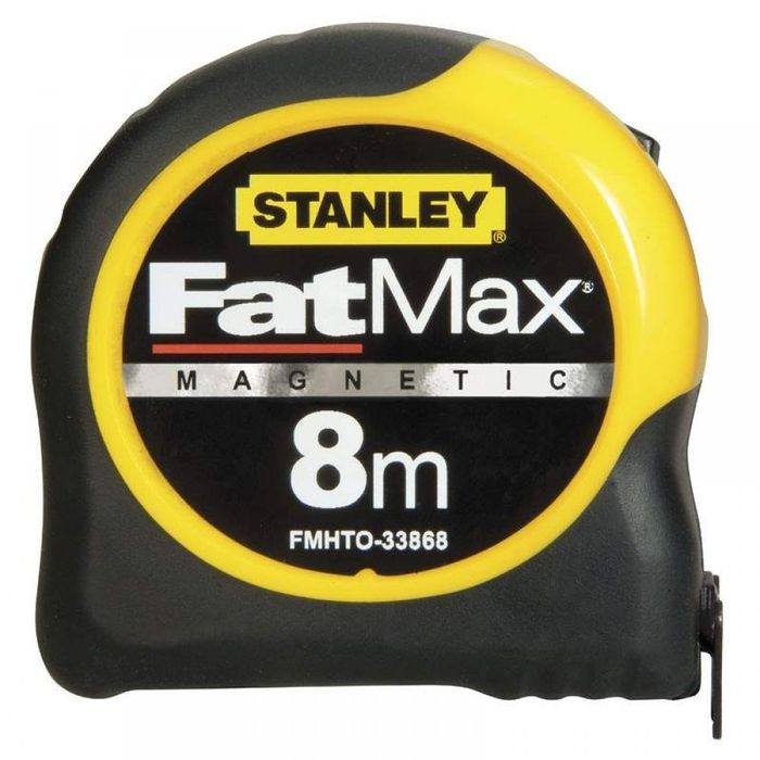 Рулетка вимірювальна FatMax Blade Armor довжиною 8 м, шириною 32 мм, магнітна STANLEY FMHT0-33868 фото 1
