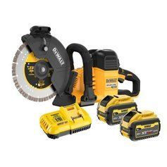 Пила відрізна акумуляторна безщіткова DeWALT DCS691X2 фото 1