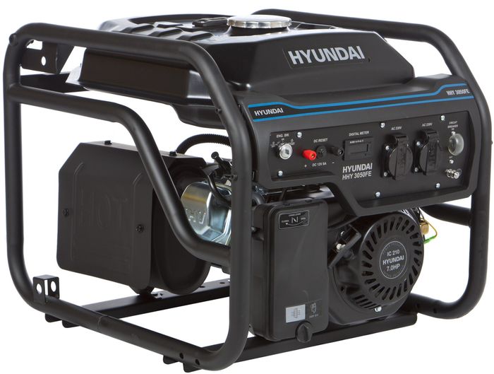 Бензиновый генератор Hyundai HHY 3050FE фото 3