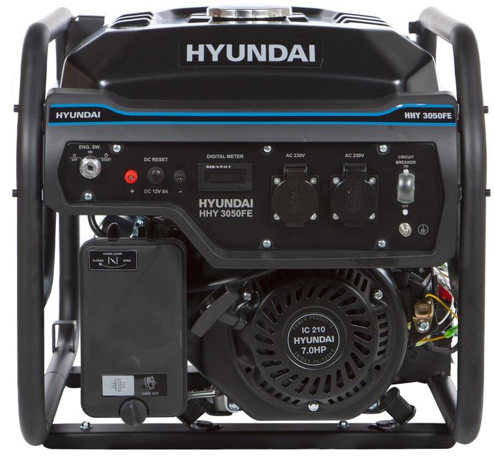 Бензиновый генератор Hyundai HHY 3050FE фото 2
