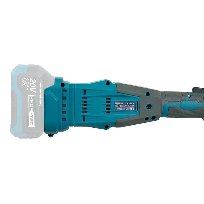 Аккумуляторная коса PROFI-TEC PGT9520 POWERLine (2хPT2040MP (4.0 Aг) зарядное устройство) фото 9