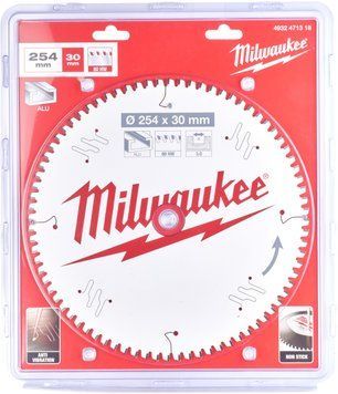 Пильний диск PFTE MILWAUKEE, діам.165х20х2,2мм, 48 зуб. фото 1