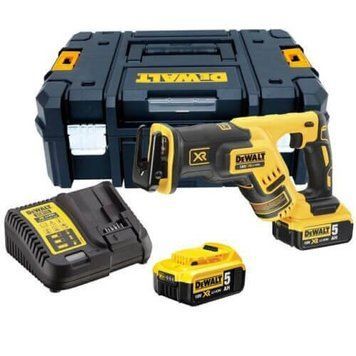 Аккумуляторная сабельная пила DeWALT DCS367P2 фото 1