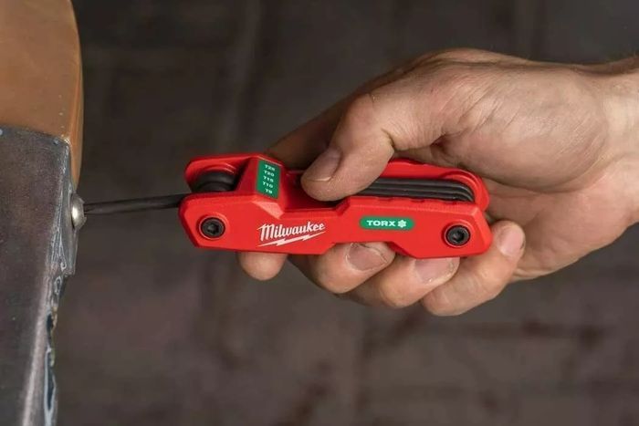 Набір складних шестигранних ключів Milwaukee Torx 8 шт. (4932480979) фото 8