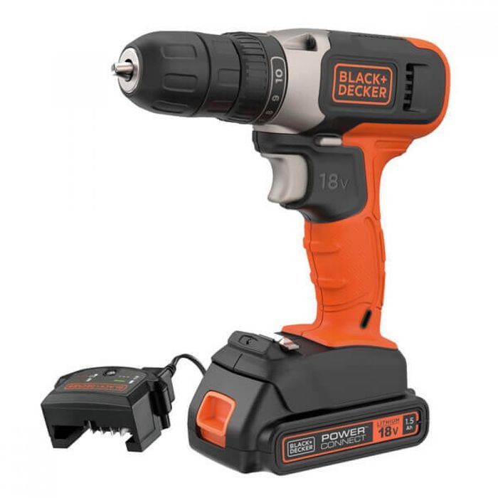 Дриль-шуруповерт акумуляторний BLACK+DECKER BCD001C1 фото 3