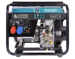 Дизельний генератор Könner & Söhnen KS 9102HDE 1/3 ATSR фото 1