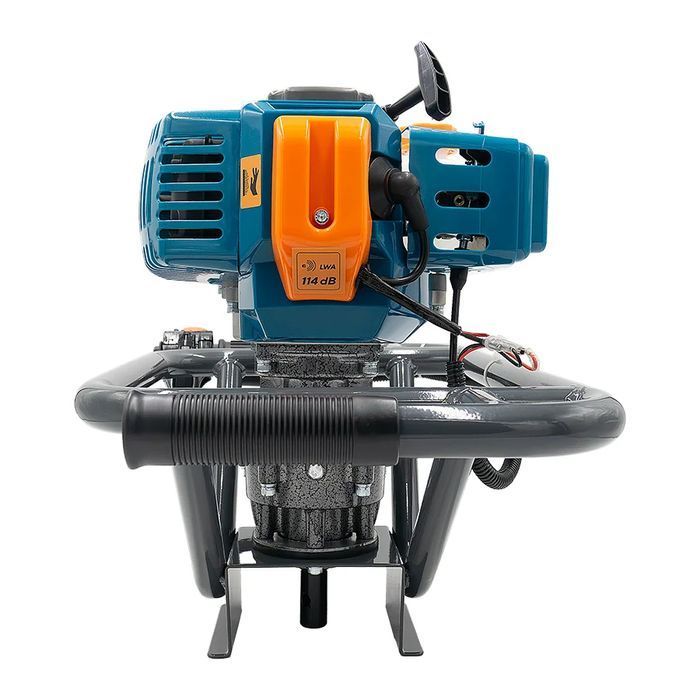 Мотобур PROFI-TEC GB-52/250 (1,4 кВт / 1,9 к.с., 51,7 см&sup3;, бури: 80, 100, 150, 200, 250 мм, посилена рама, БЕЗ БУРОВОЇ НАСАДКИ фото 8